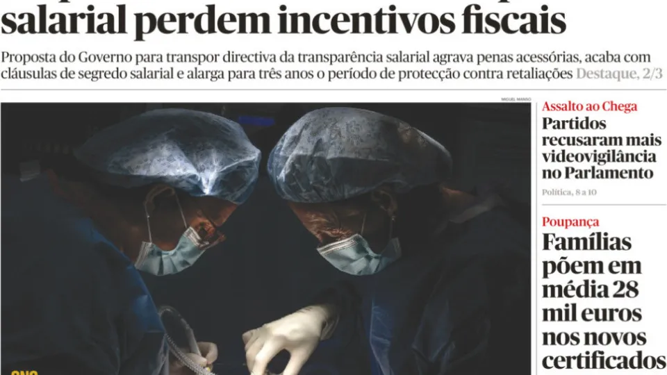 Hoje é notícia: Mais vigilância? Partidos recusaram; Saem quando esgotar