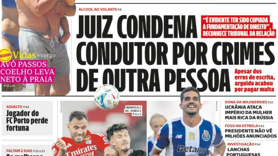 Hoje é notícia: Condena por crime de outro; Raptam especialista em cripto