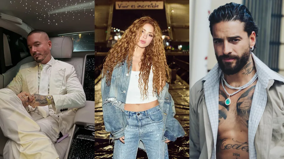 Maluma, Shakira e J Balvin unem-se após tragédia na Colômbia