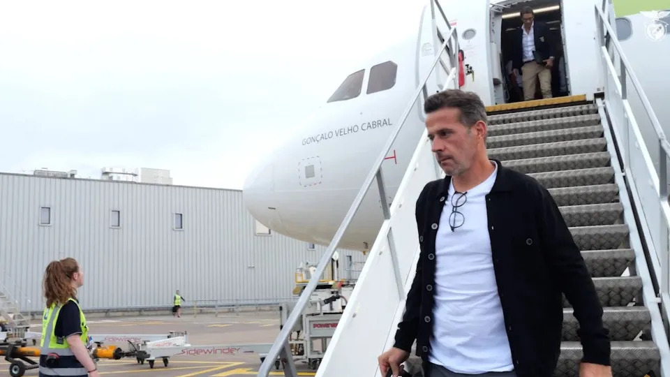 Com mira no apuramento. Os bastidores da chegada do Benfica à Escócia