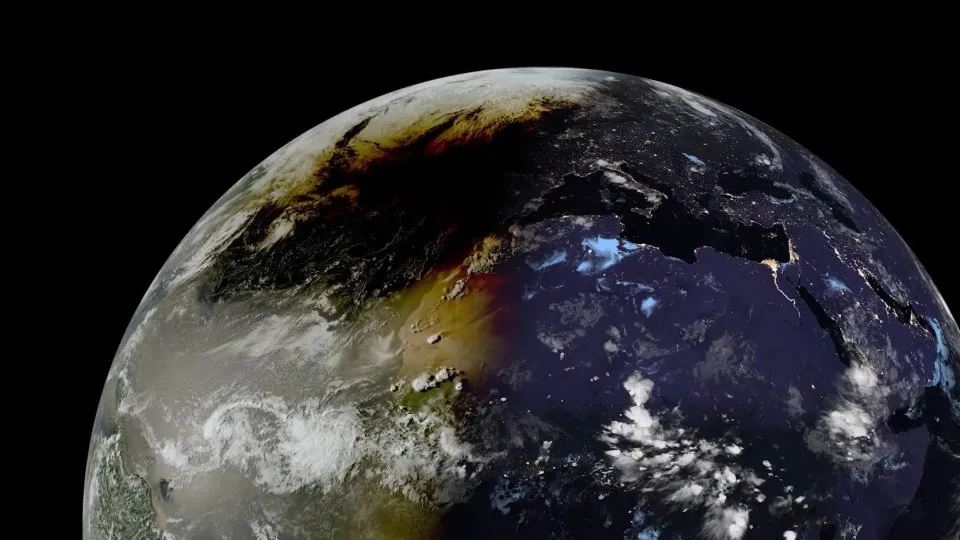 Eclipse visto do Espaço. Eis o vídeo da Agência Espacial Europeia