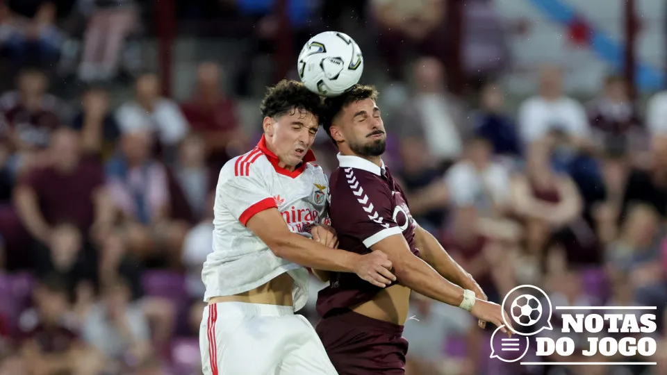 Benfica avança na Liga Europa após empate com o Hearts