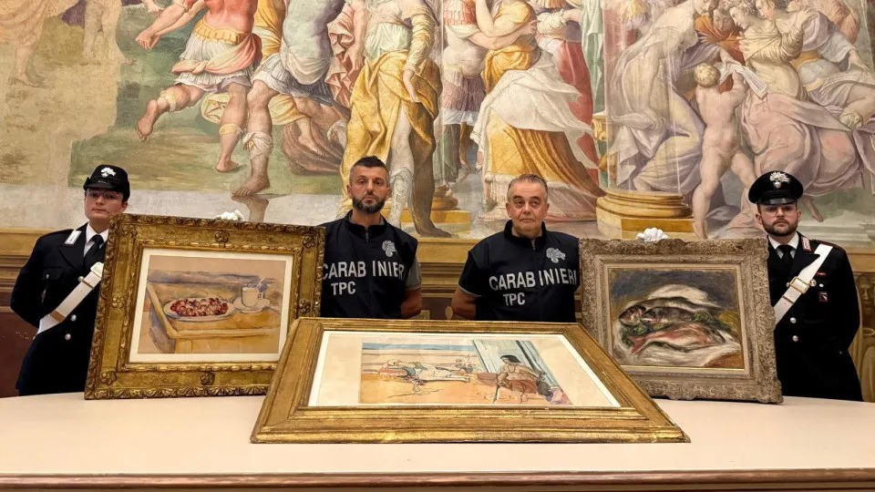 Itália recupera quadros roubados de Renoir, Cézanne e Matisse