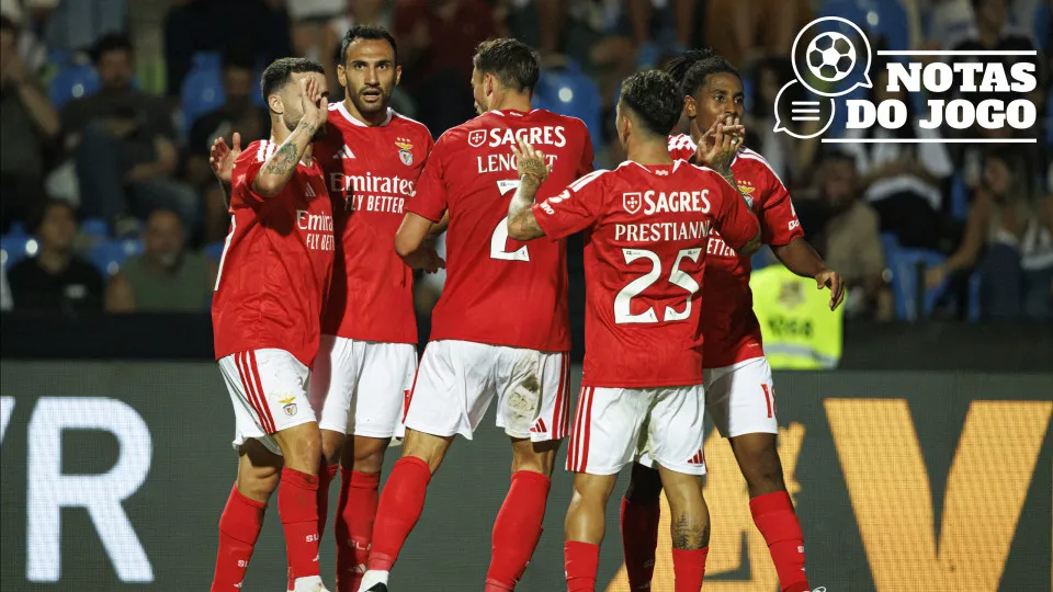 Benfica vence Casa Pia por 7-0 e encerra maldição em Rio Maior