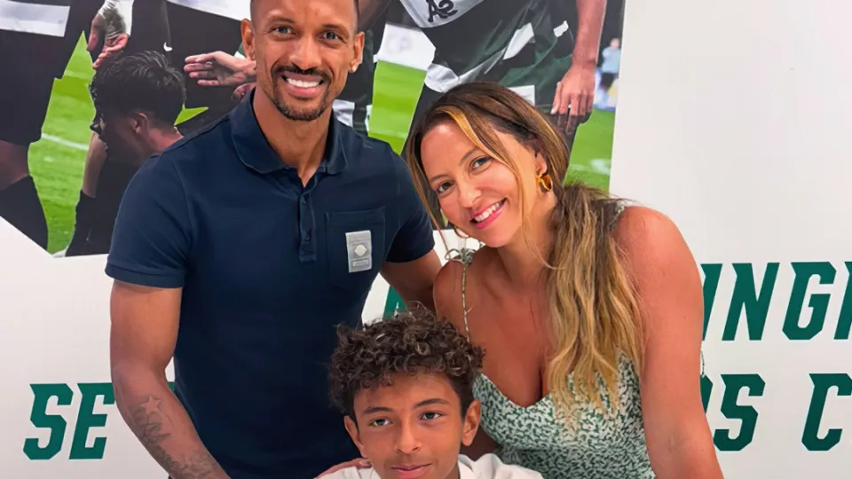 Lucas Cunha, filho de Nani, assina contrato de formação com o Sporting