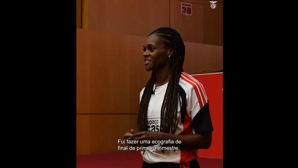 Diana Silva anuncia gravidez e recebe apoio do Benfica