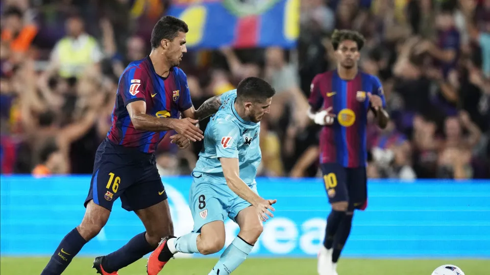 Barcelona vence Athletic na estreia de Rodri