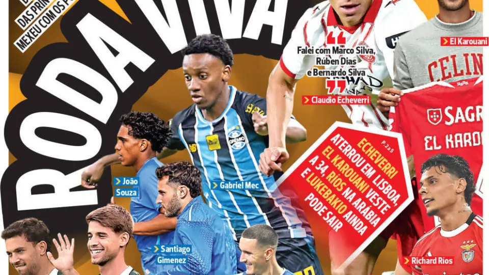 Movimentações no mercado de transferências em Portugal