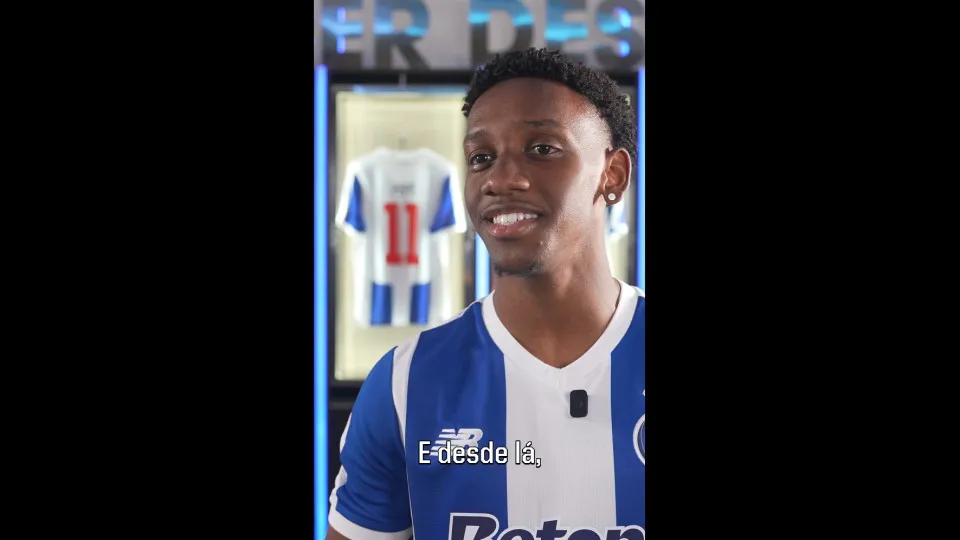 Gabriel Mec explica o significado do seu nome no FC Porto