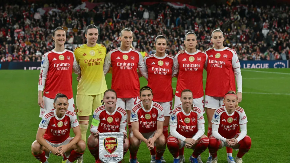 Benfica enfrenta Arsenal e Bayern na Liga dos Campeões feminina