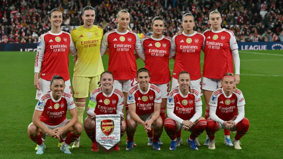 Benfica enfrenta Arsenal e Bayern na Liga dos Campeões feminina