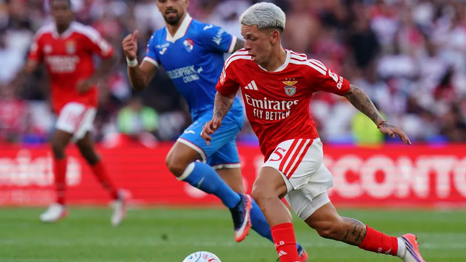 Prestianni elogia Samuel Soares após vitória do Benfica