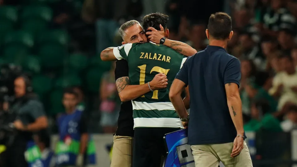 Lesão de Rodrigo Zalazar preocupa Sporting antes do jogo contra o Lens
