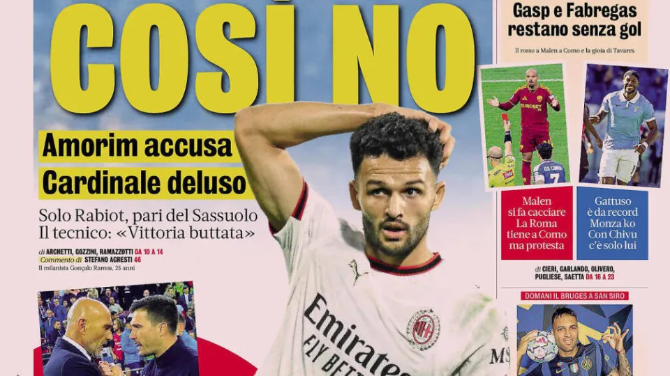 Mourinho enfrenta pressão e AC Milan decepciona em empate