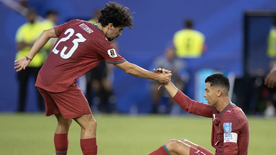 Vitinha deseja retorno de Cristiano Ronaldo à seleção portuguesa