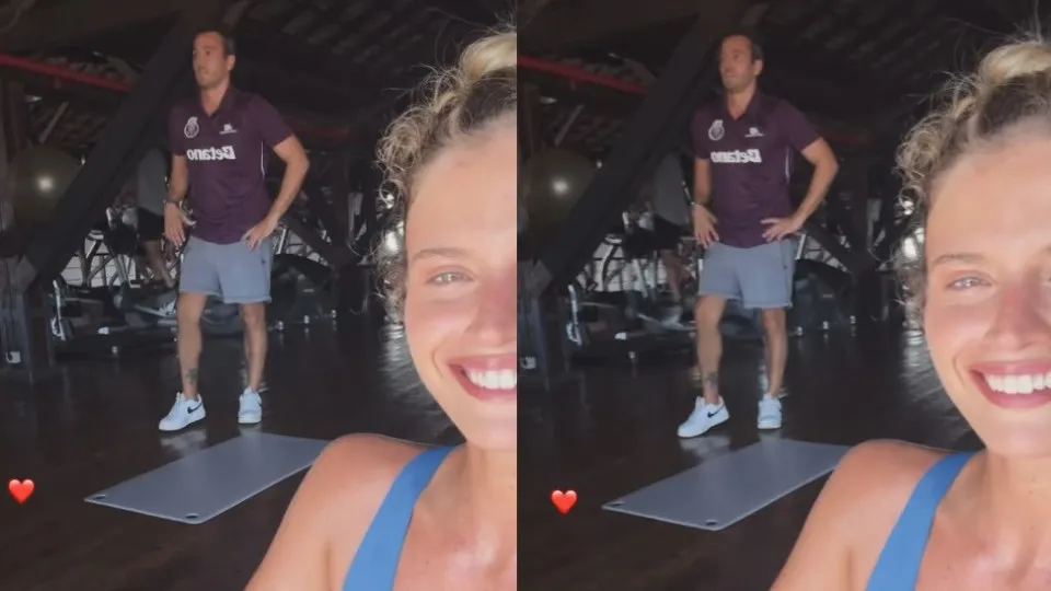 Pedro Teixeira e Matilde Reymão já não escondem nada. O vídeo no ginásio
