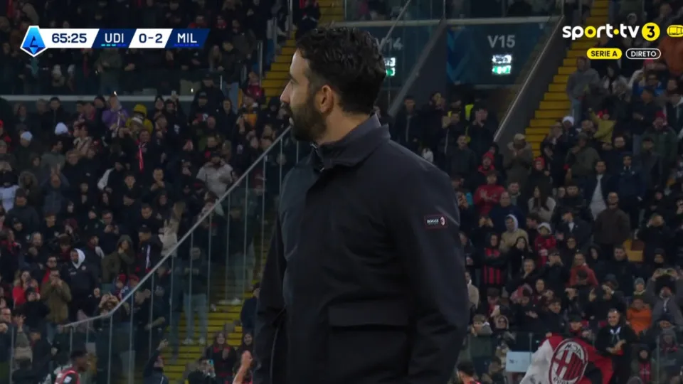 AC Milan vence Udinese e alivia pressão sobre Ruben Amorim