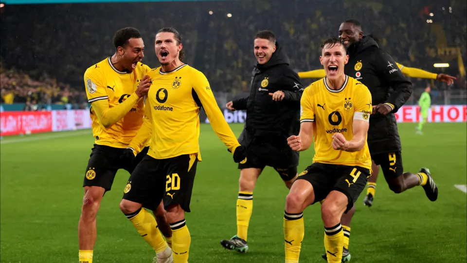 Borussia Dortmund vence Werder Bremen na Taça da Alemanha