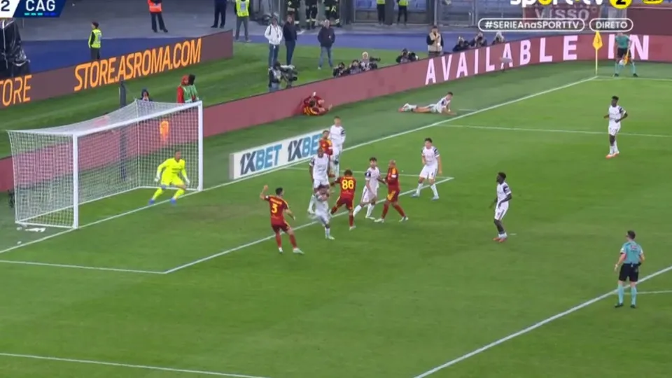 Rodrigo Mora brilha em vitória da AS Roma sobre o Cagliari