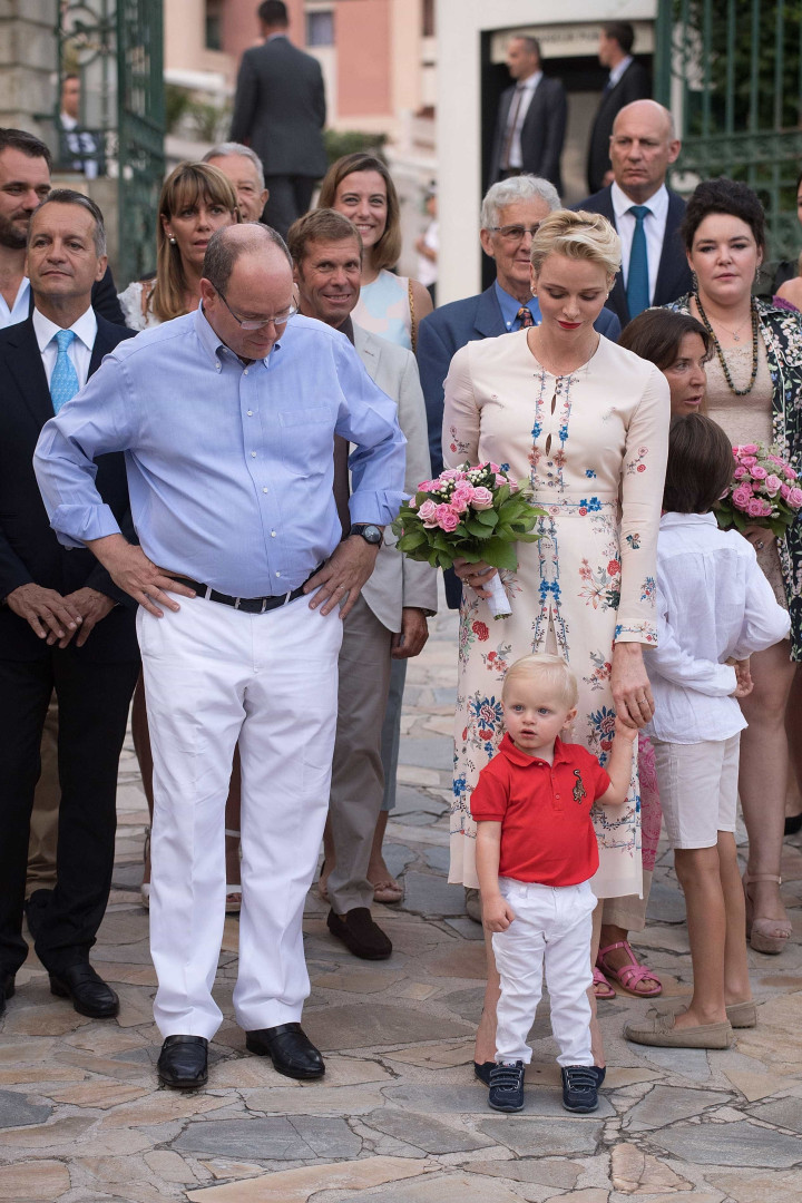 Filho de Alberto do Mónaco e de princesa Charlene brilha em evento