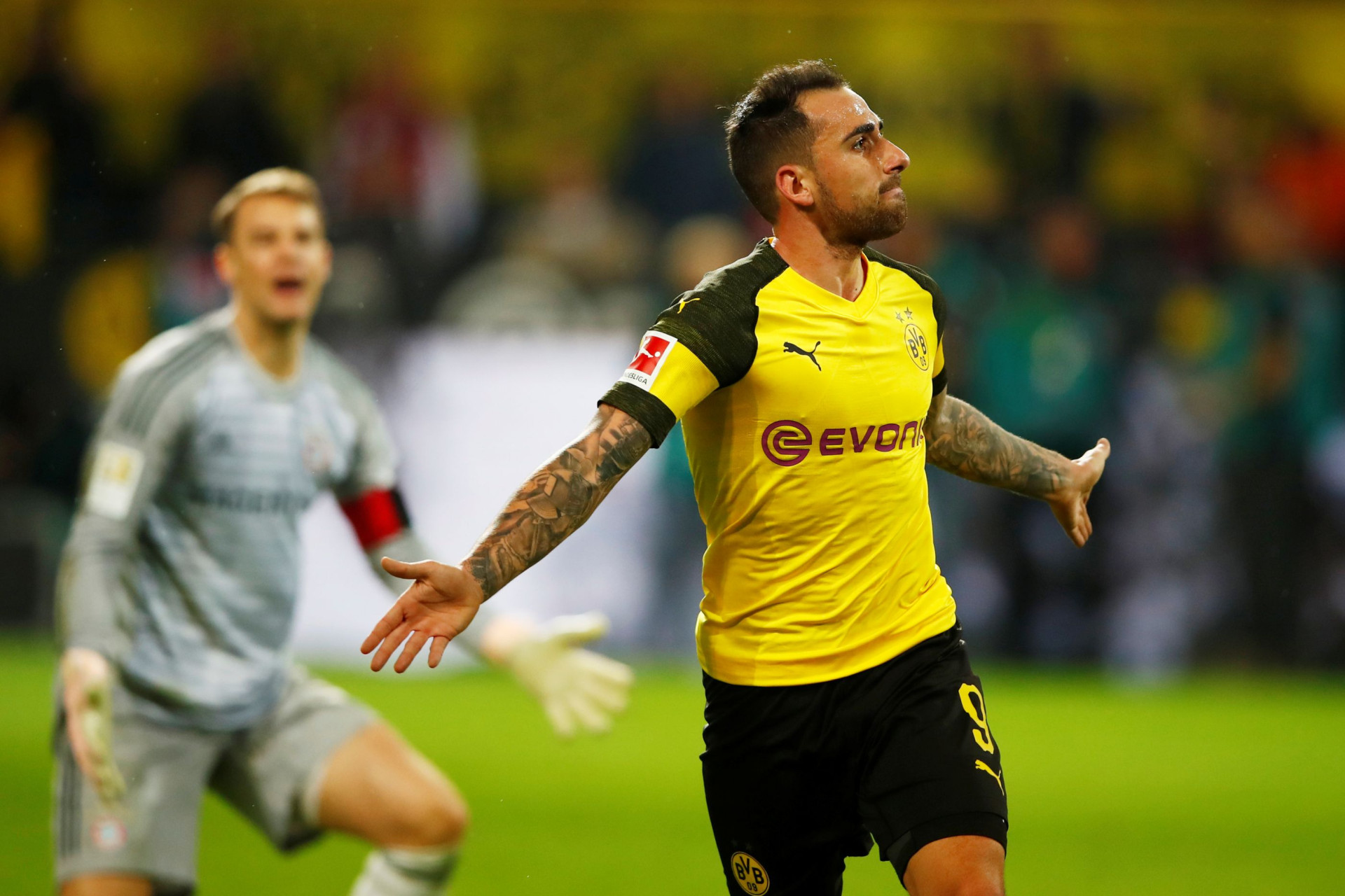 Contra-ataque fulminante do Dortmund ditou sorte no 'Der Klassiker'