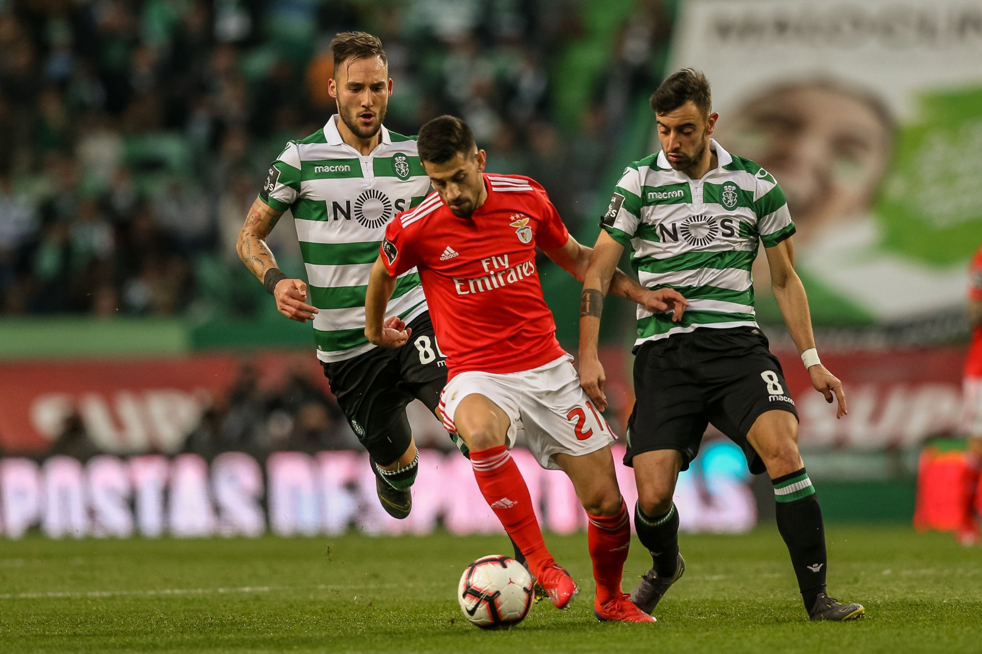 Sporting-Benfica: As imagens que não passaram na televisão