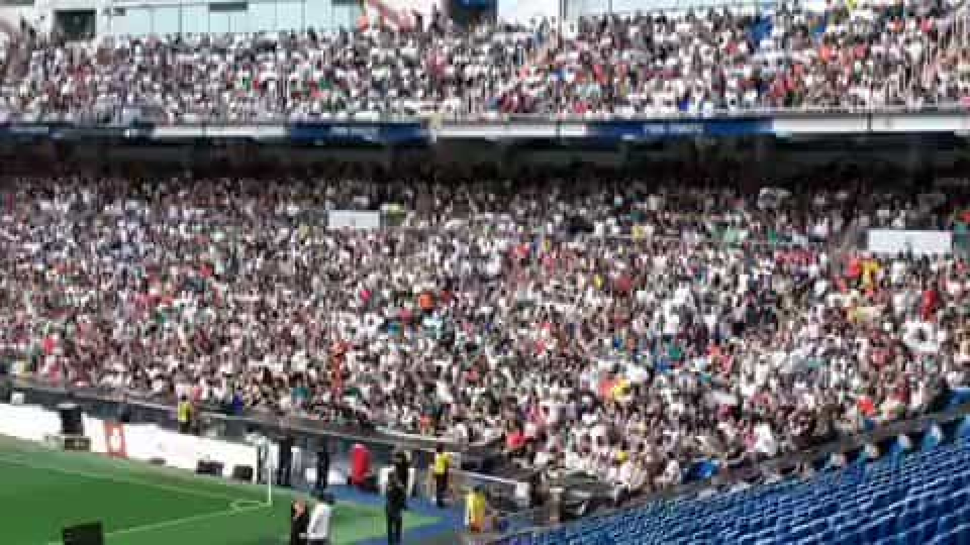 Enquanto Hazard era apresentado, adeptos no estádio pediam... Mbappé