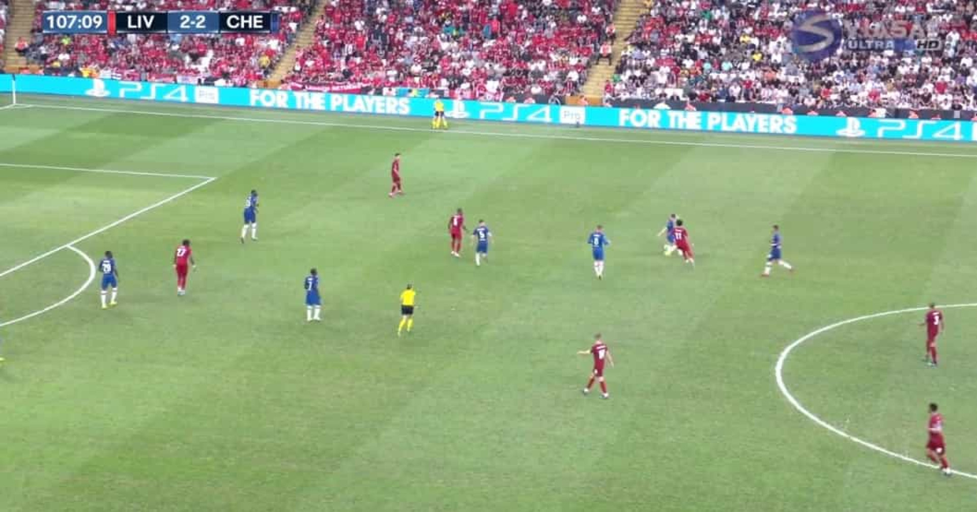 Em apenas cinco segundos, Salah fez estas duas 'maldades' ao Chelsea