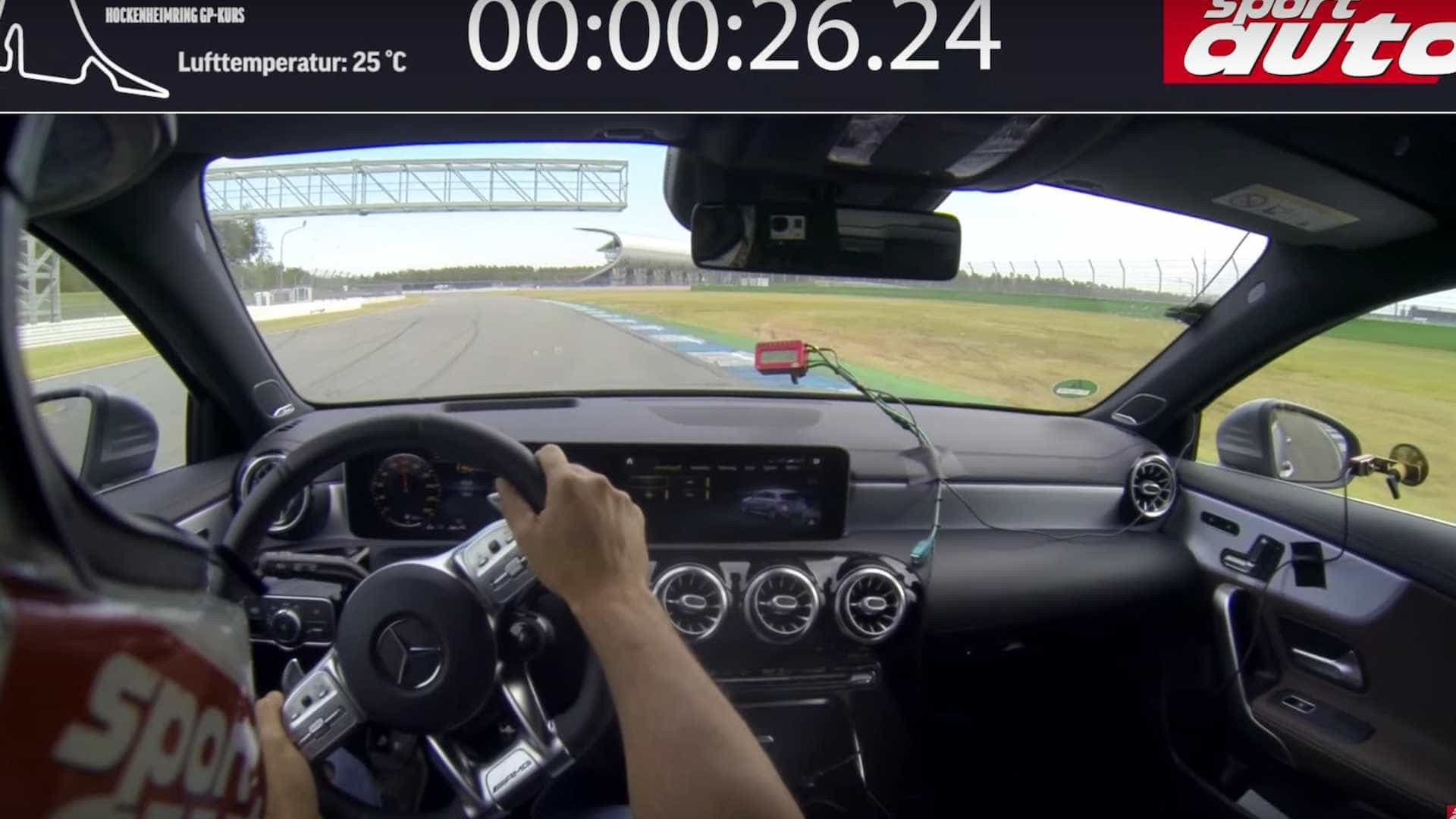 Mercedes-AMG A45 S mostra aquilo de que é capaz em Hockenheim
