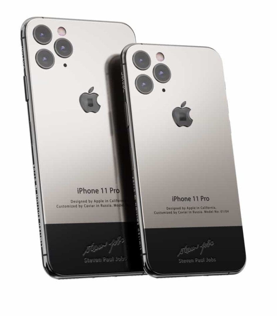 Натуральный титан айфон. Iphone 11 Pro Caviar. Iphone 11 Pro Max Steve jobs Edition. Iphone 11 Pro Steve jobs Edition от Caviar. Айфон 11 Кэвиар.