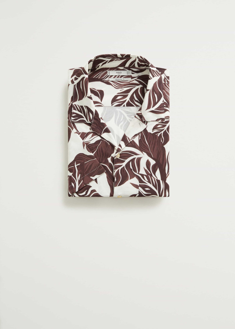Tendência de verão: Mango apresenta camisas de homem com padrões