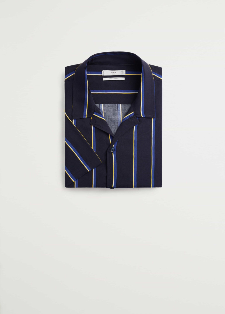 Tendência de verão: Mango apresenta camisas de homem com padrões