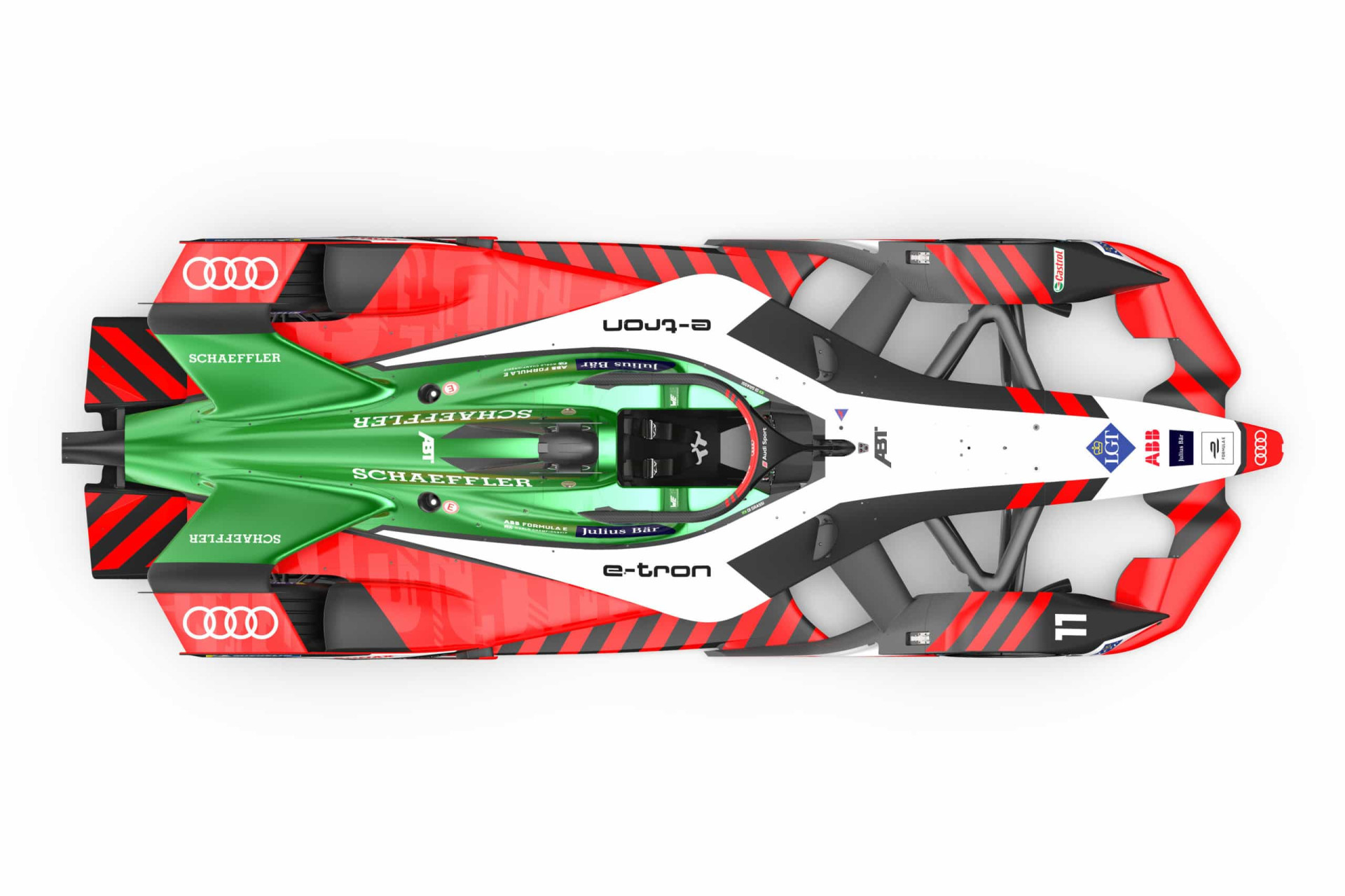 Audi revelou o novo carro para competir na Formula E