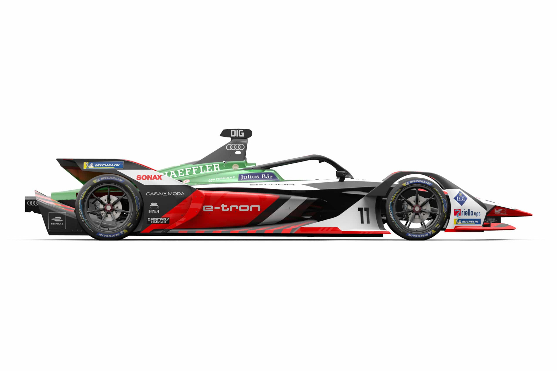Audi revelou o novo carro para competir na Formula E