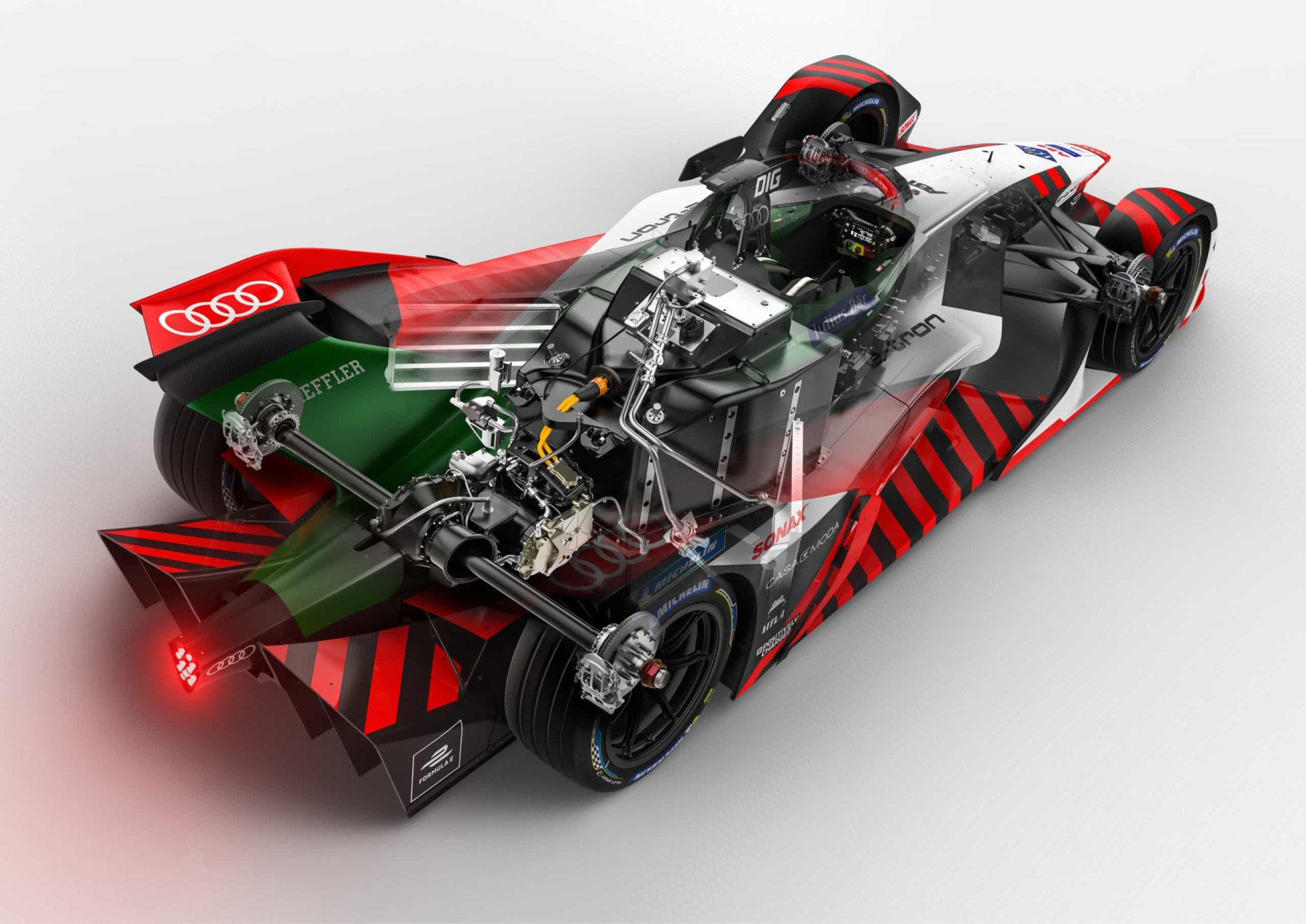 Audi revelou o novo carro para competir na Formula E