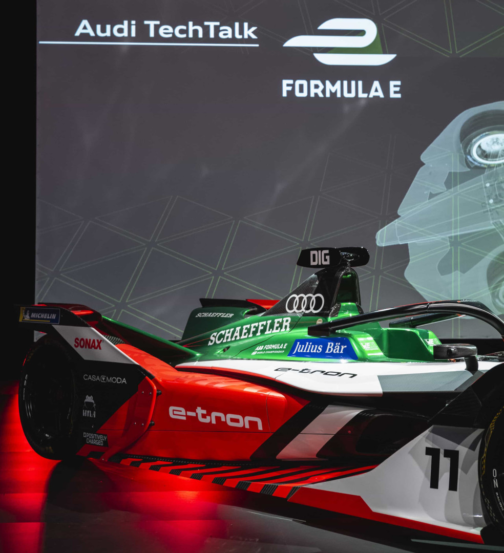 Audi revelou o novo carro para competir na Formula E