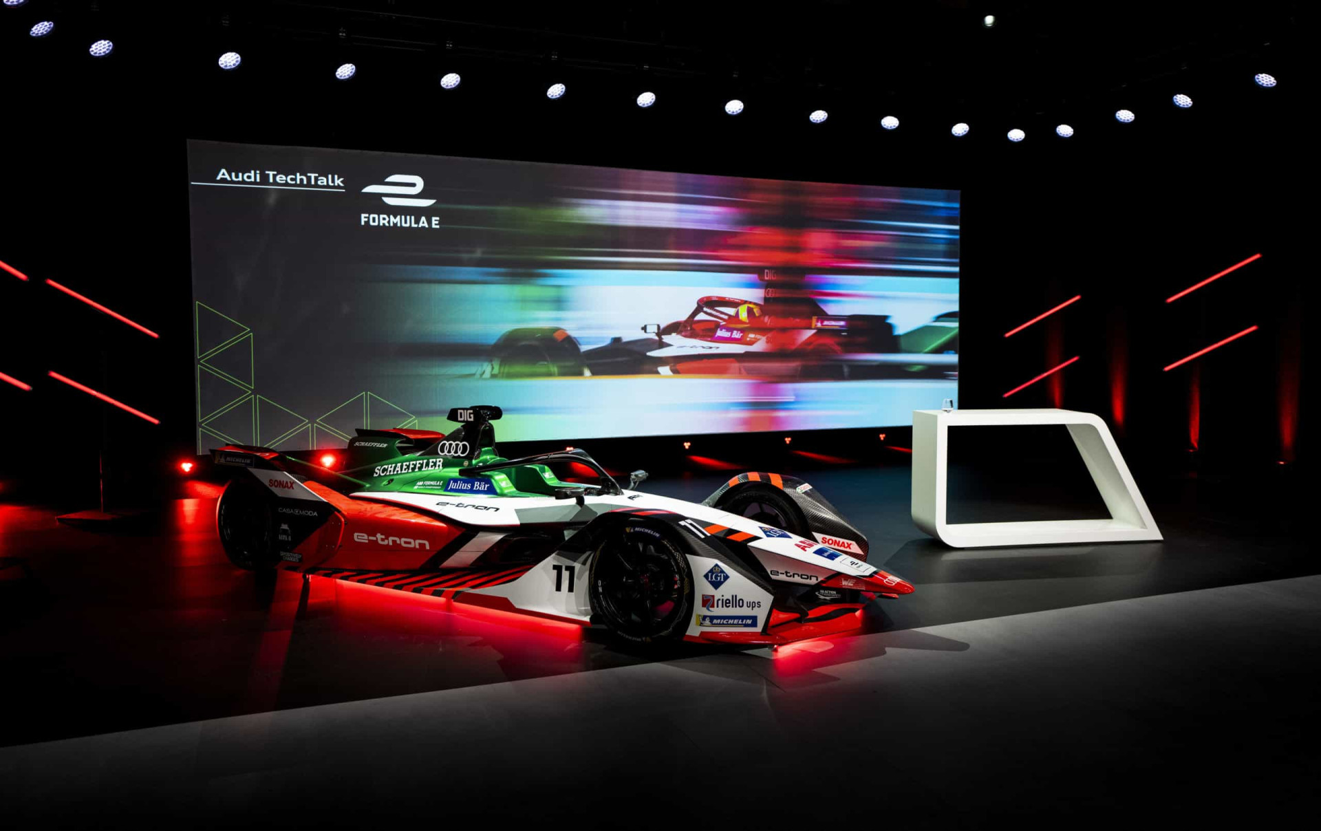 Audi revelou o novo carro para competir na Formula E
