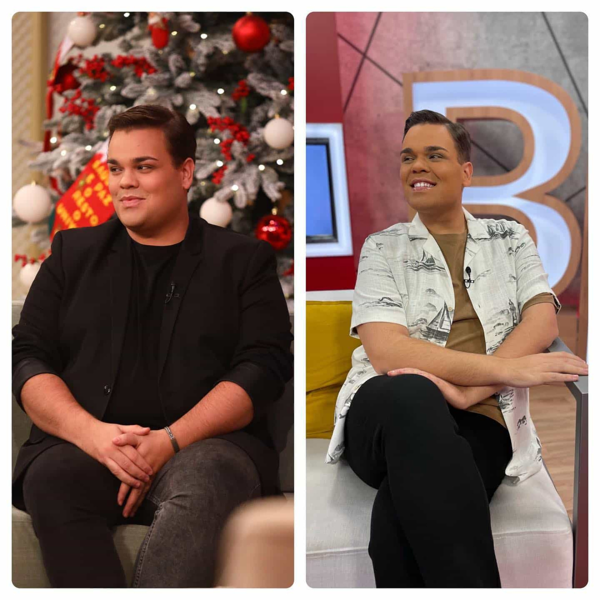 O incrível antes e depois de Zé Lopes após perda de peso