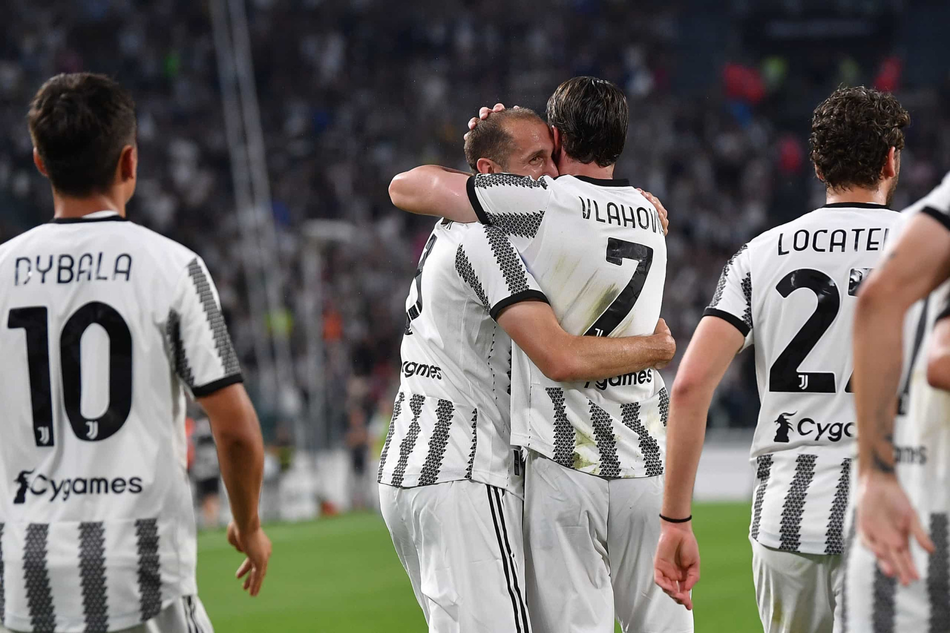 As imagens do último jogo de Chiellini pela Juventus