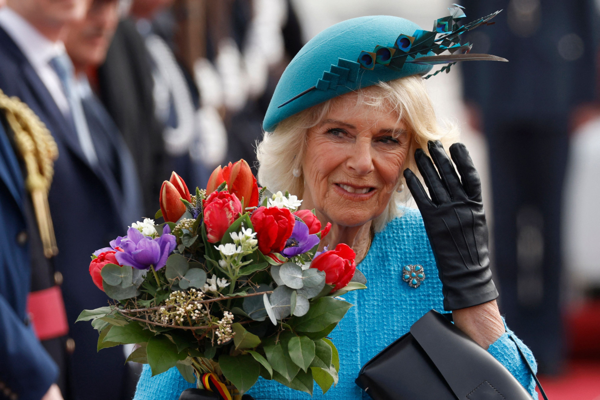 Rei Carlos III e rainha Camilla já chegaram a Berlim. Veja as fotografias