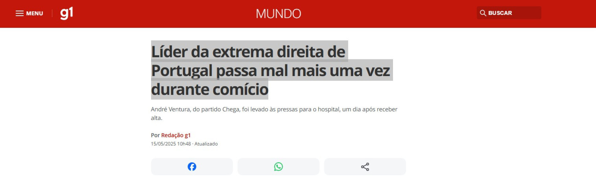 Notícias ao Minuto