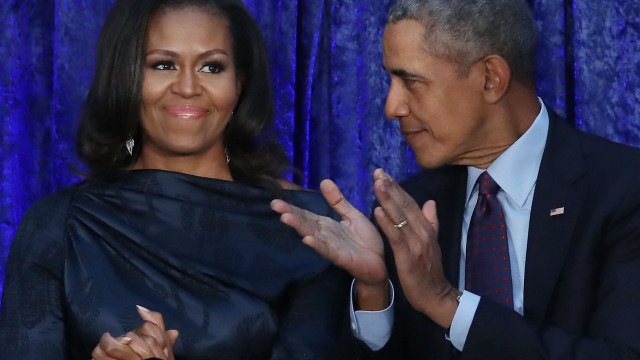 Barack e Michelle Obama celebraram 26 anos de casamento