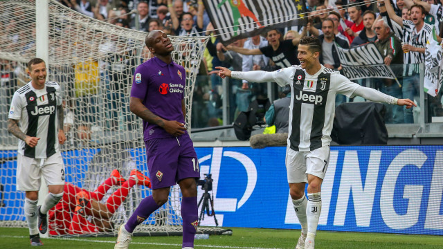 A Champions já é passado. CR7 e Juve sagram-se campeões em Itália