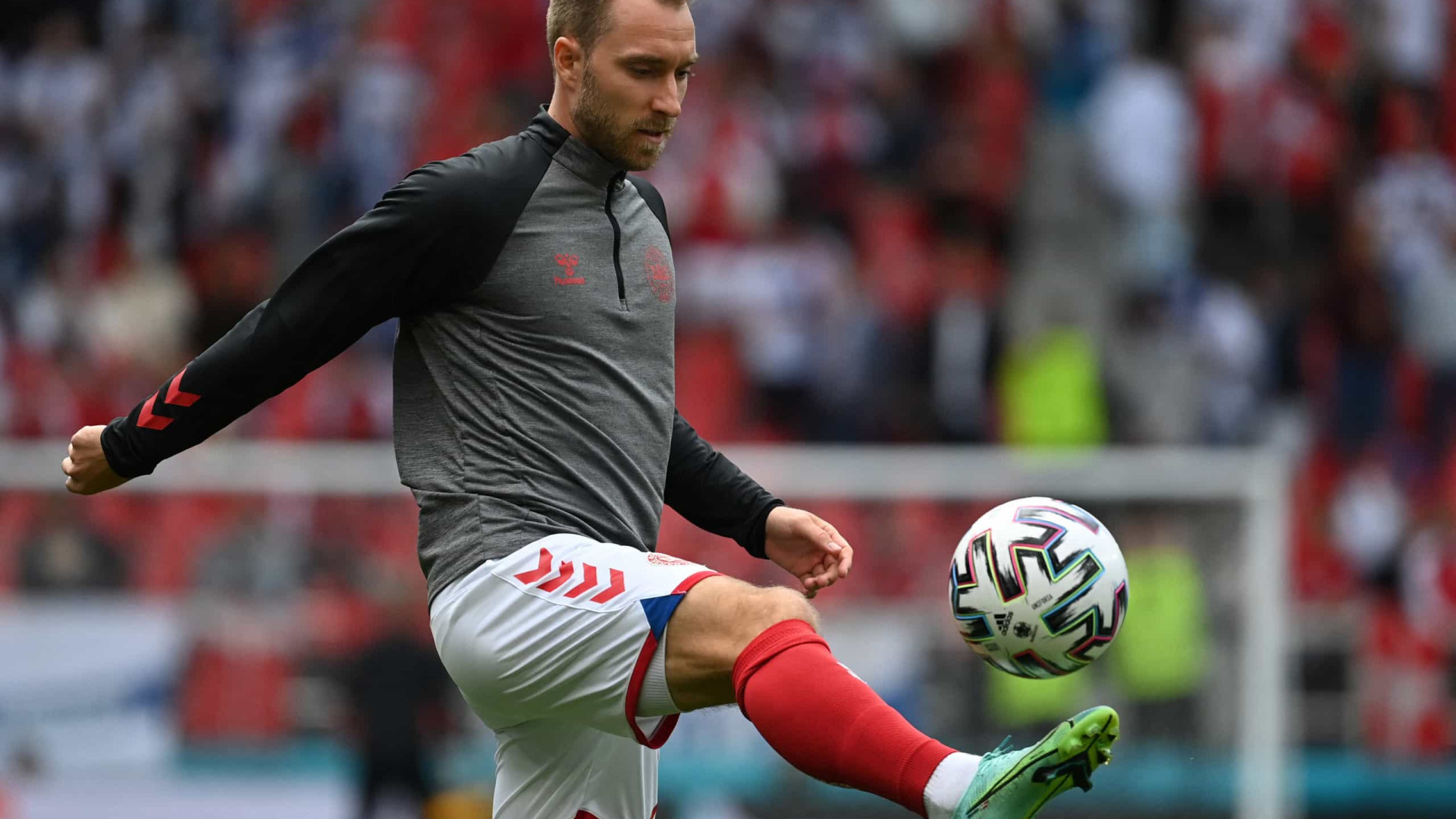 Dinamarca-Finlândia: UEFA entrega prémio de melhor em campo a Eriksen