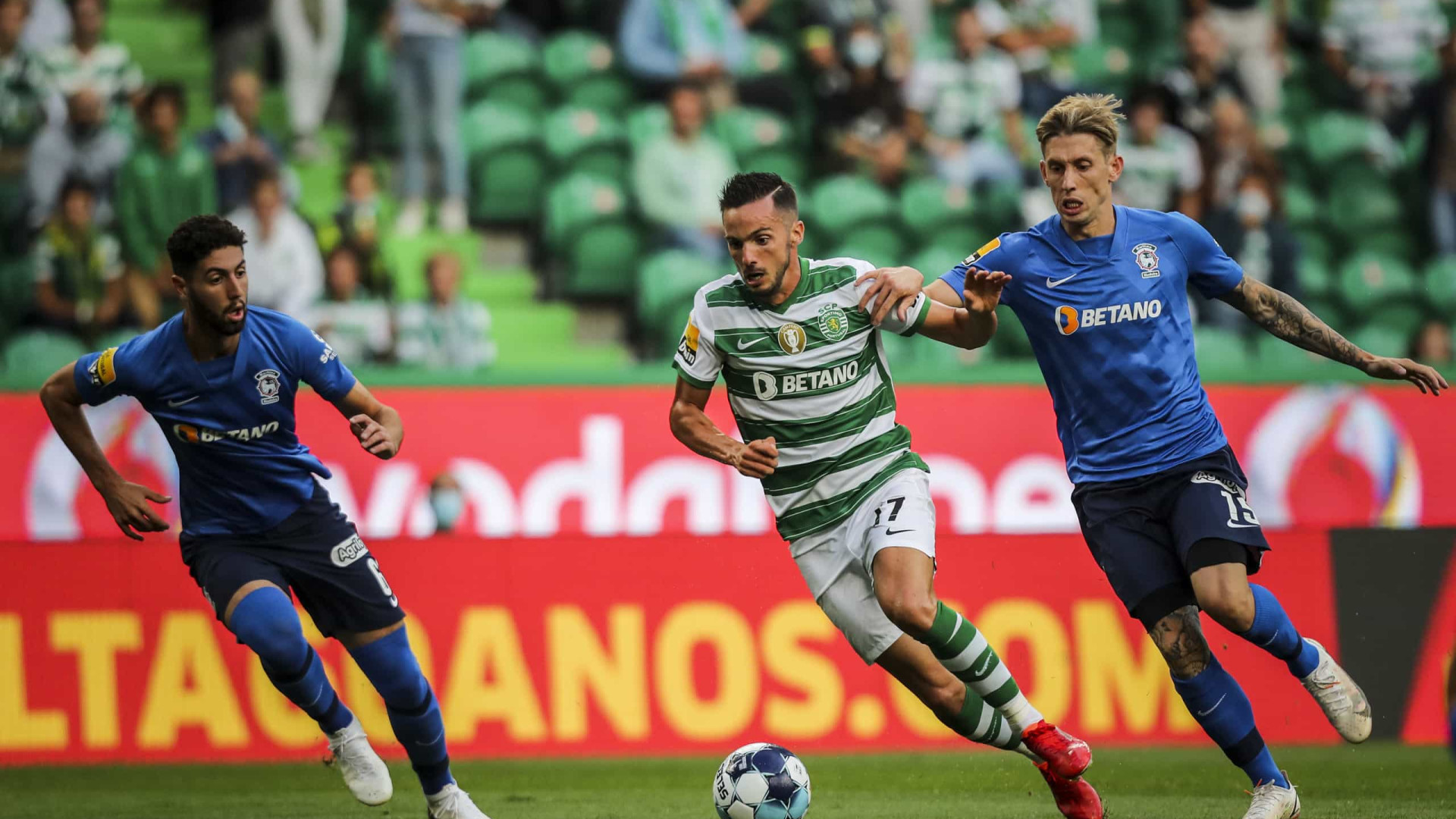 Penálti na compensação dá vitória ao Sporting sobre o Marítimo